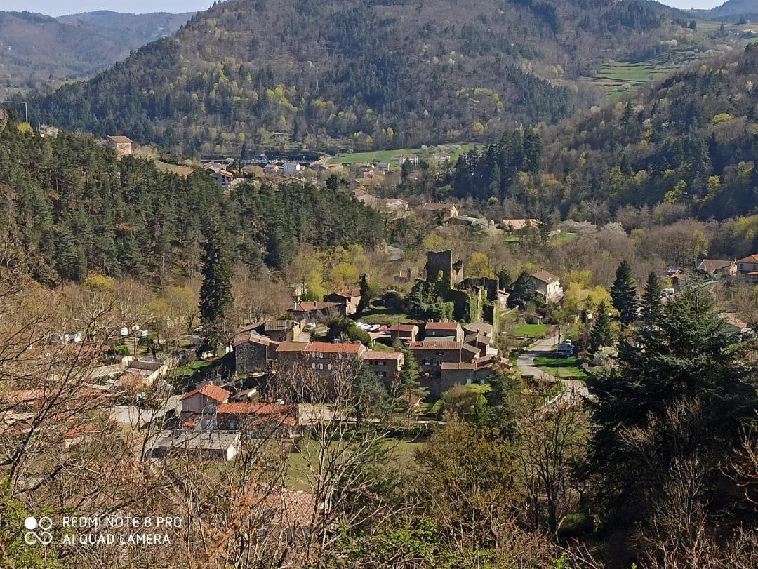 Gîte du Château de Retourtour Lamastre Exterior foto