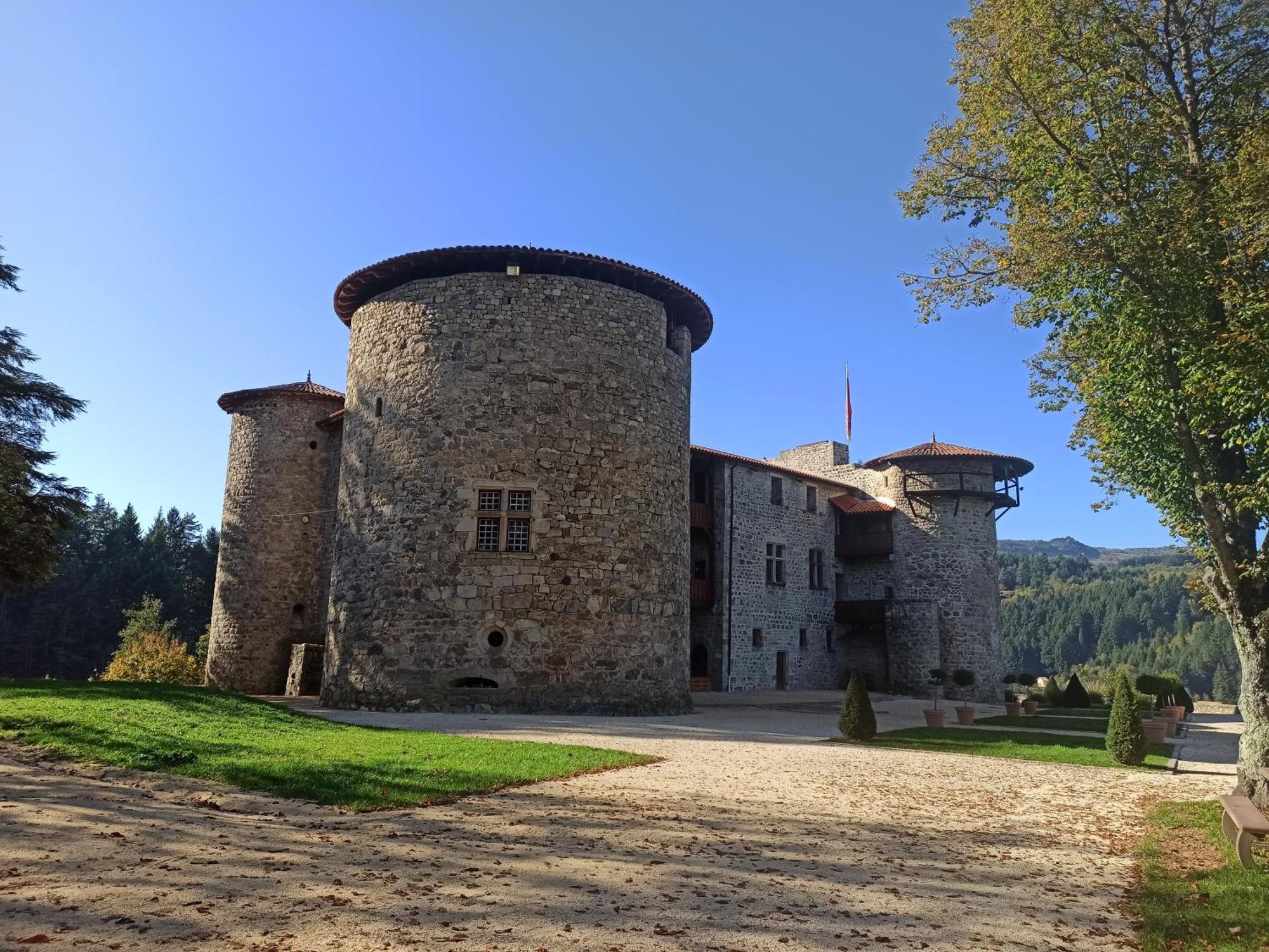 Gîte du Château de Retourtour Lamastre Exterior foto