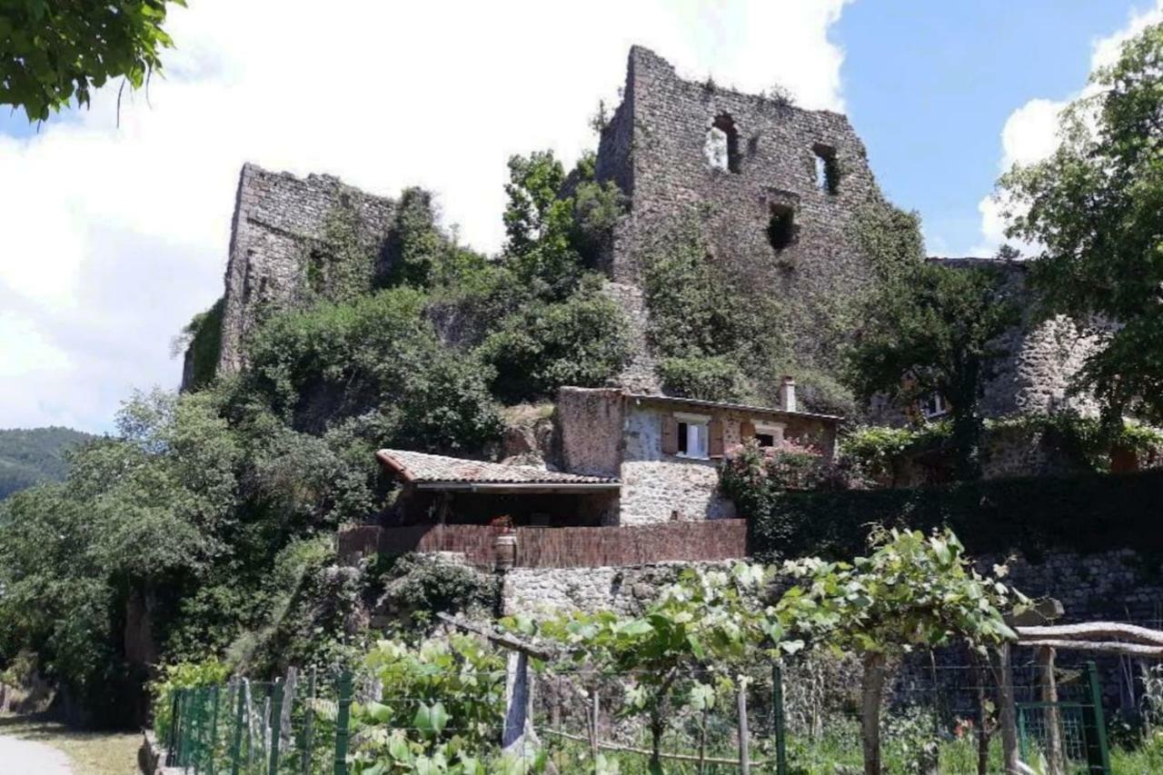 Gîte du Château de Retourtour Lamastre Exterior foto